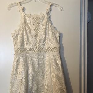 TopShop White Lace Dress